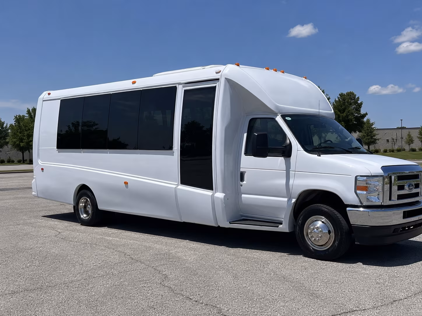 Buffalo Birthday, Sweet 16, & Quinceañera Transportation party bus exterior