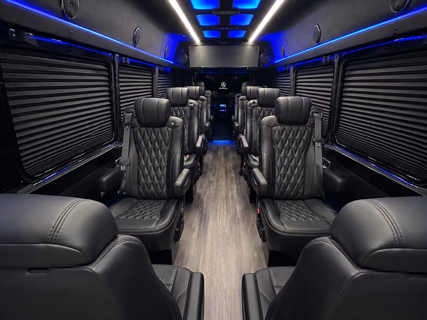 Buffalo Corporate Transportation party bus exterior