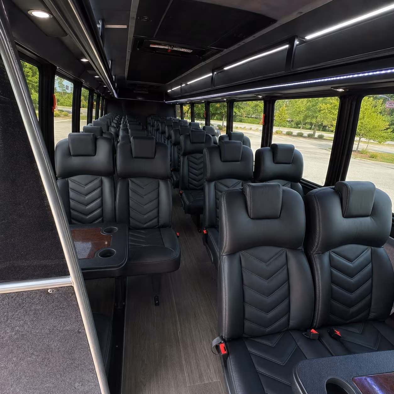 Buffalo Corporate Transportation party bus exterior