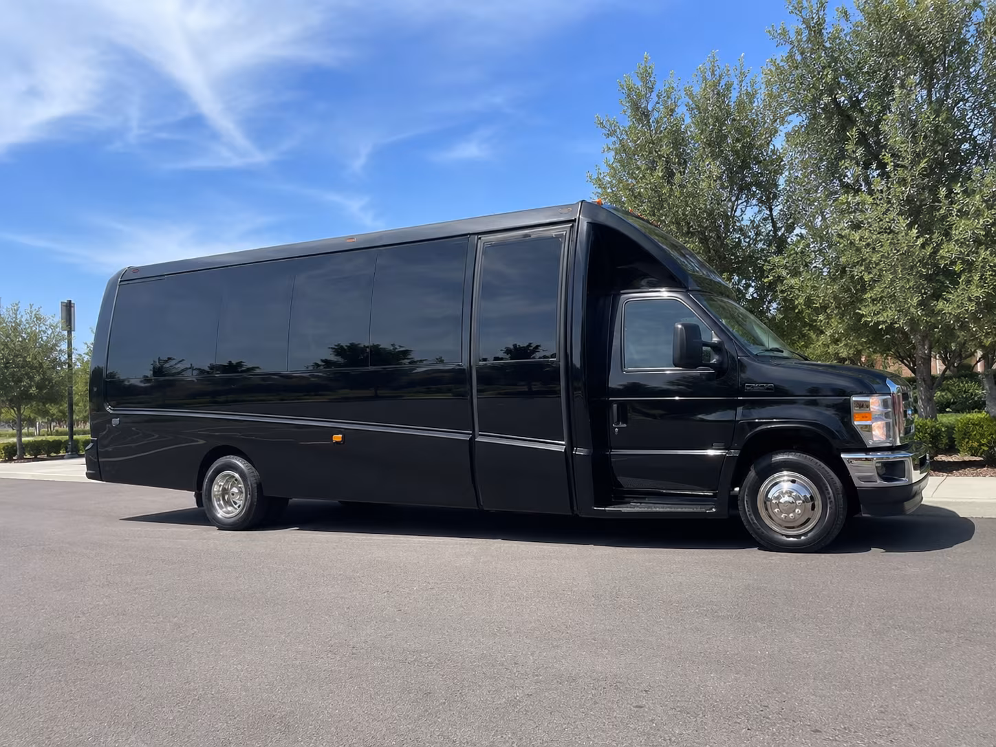 Buffalo Corporate Transportation party bus exterior
