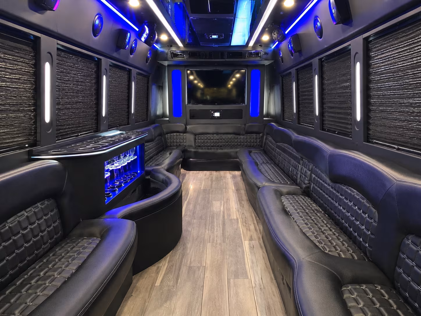 Buffalo Private Event Transportation party bus exterior