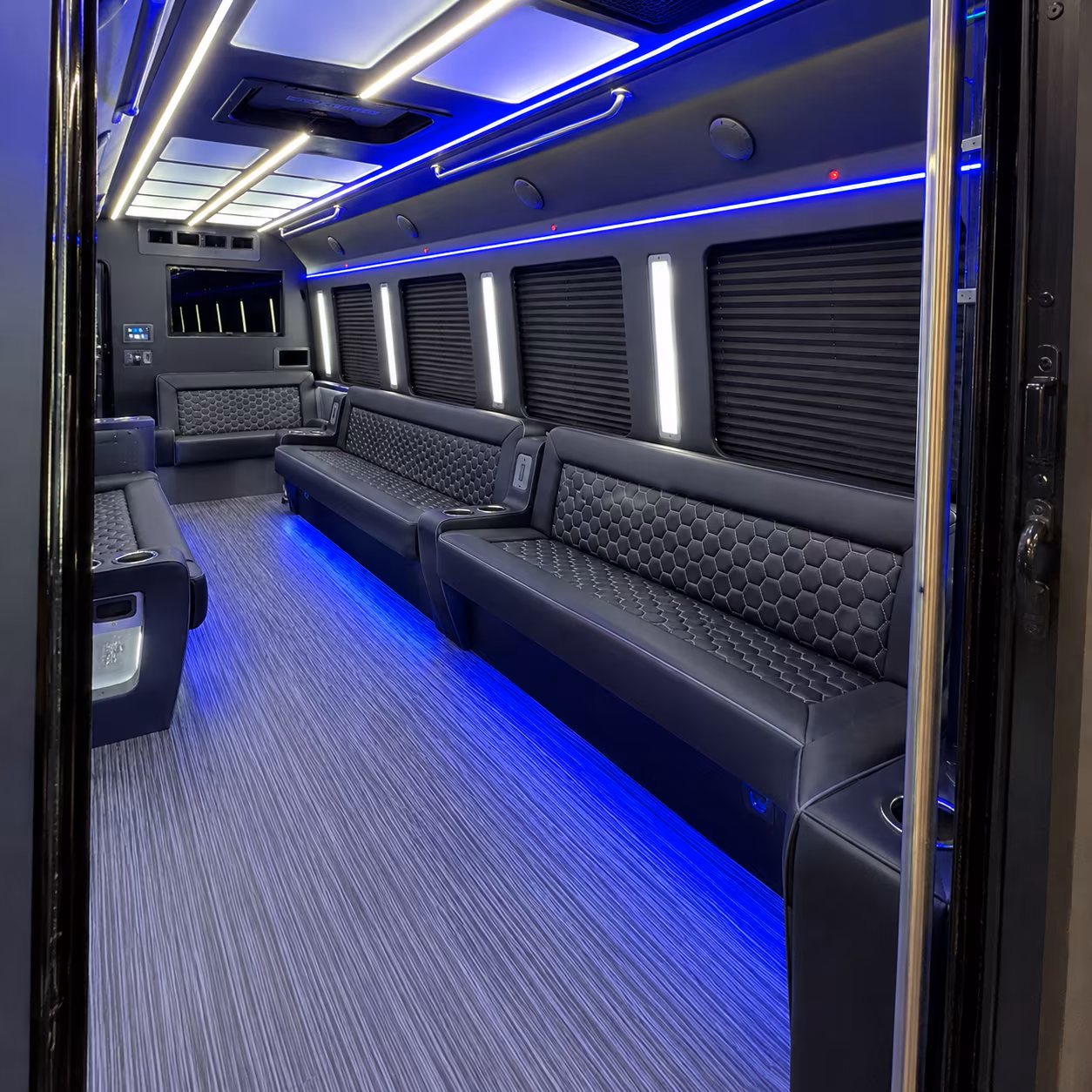Buffalo Private Event Transportation party bus exterior