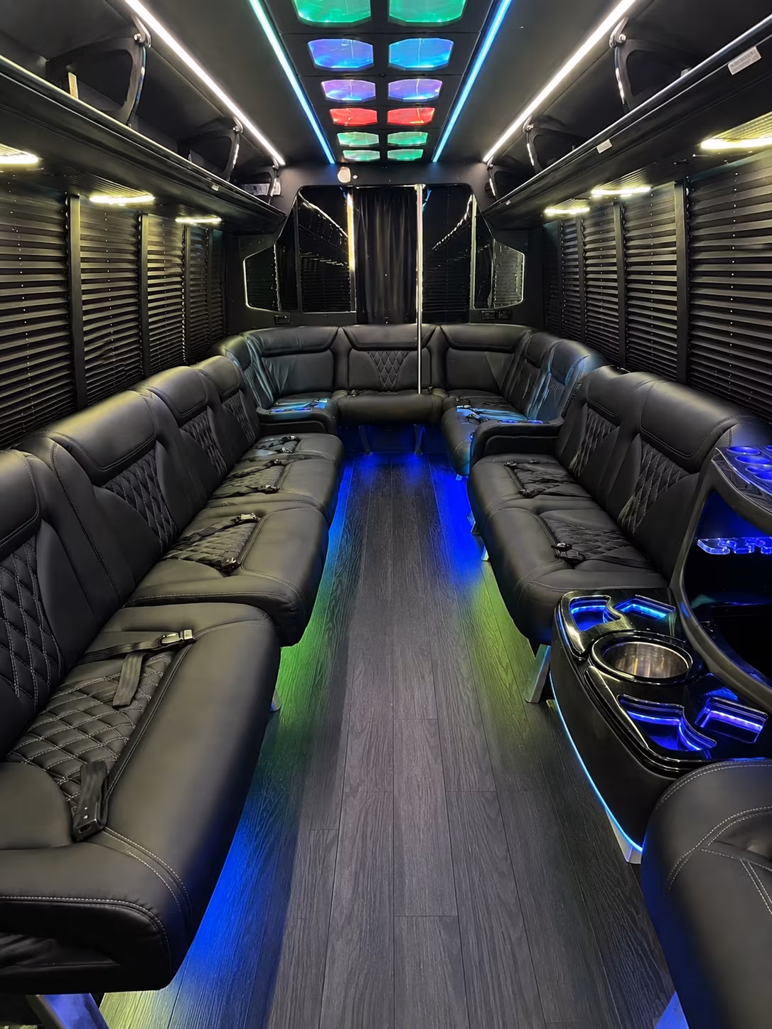 Buffalo Private Event Transportation party bus exterior