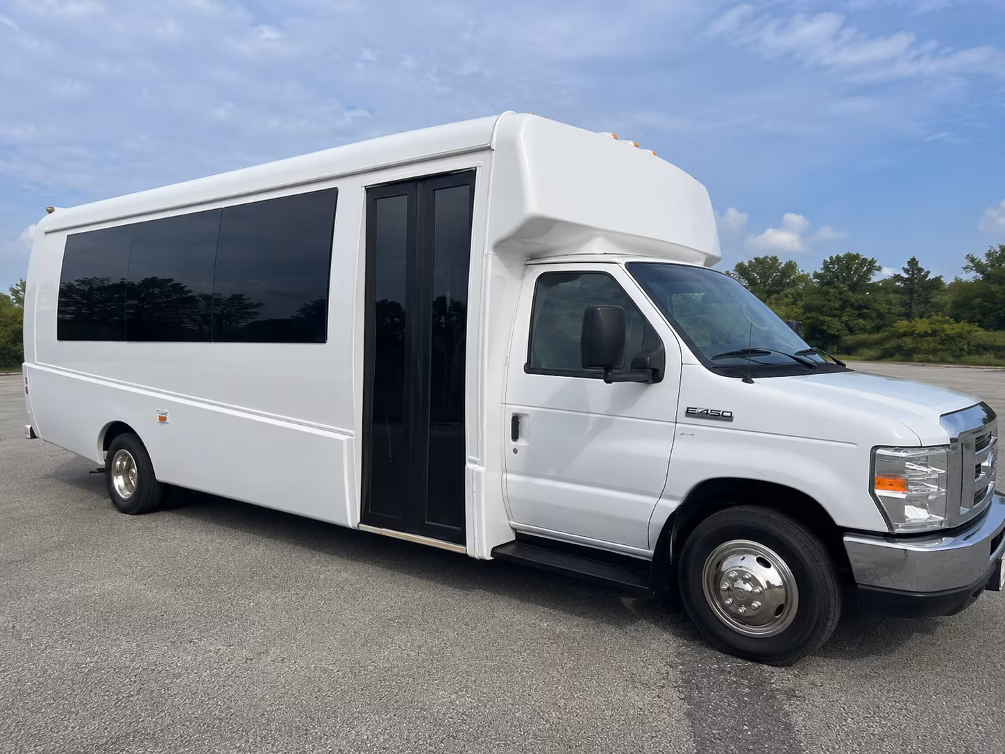 Buffalo Prom & Homecoming Transportation party bus exterior