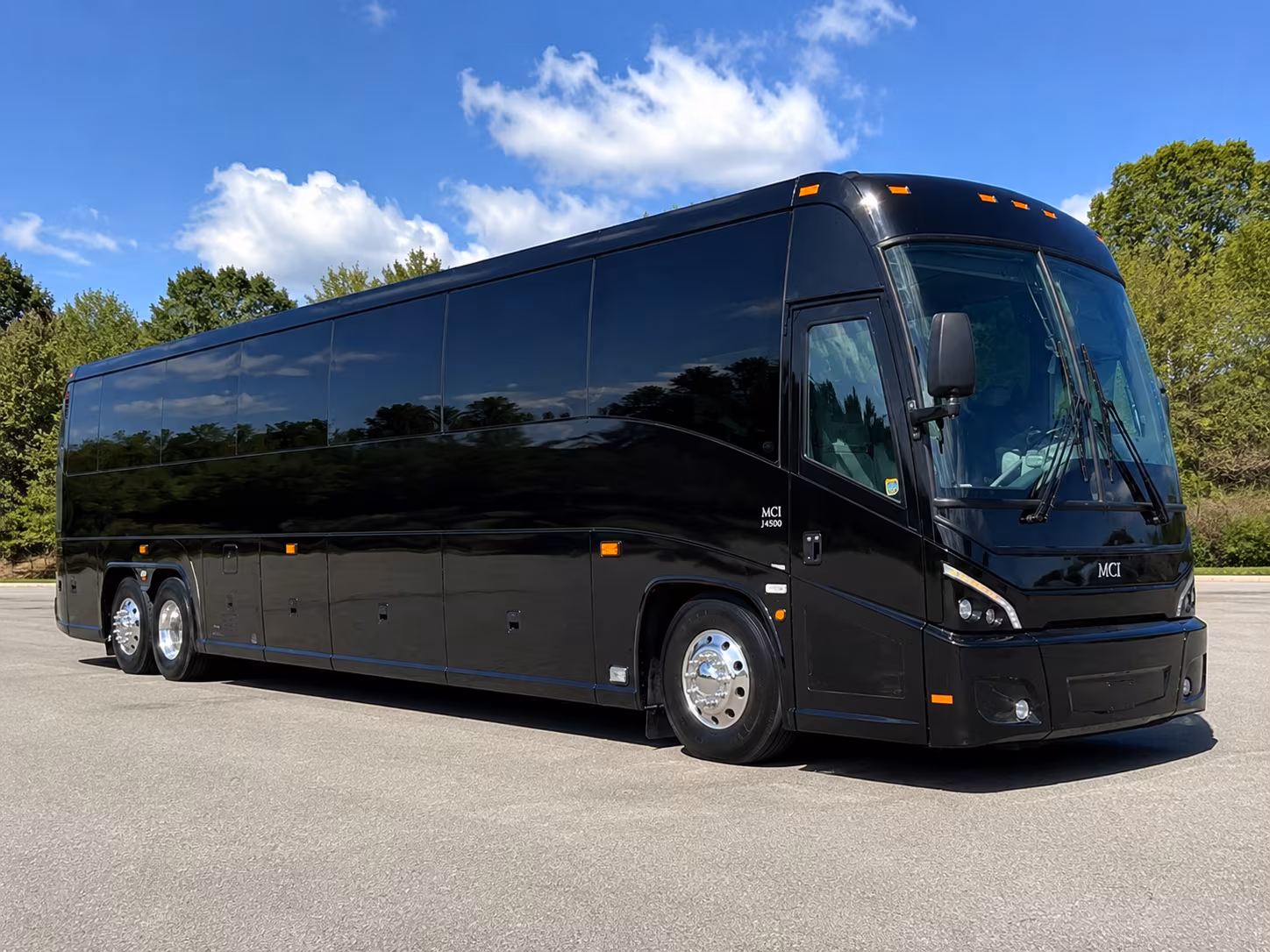 Buffalo School Event Transportation party bus exterior
