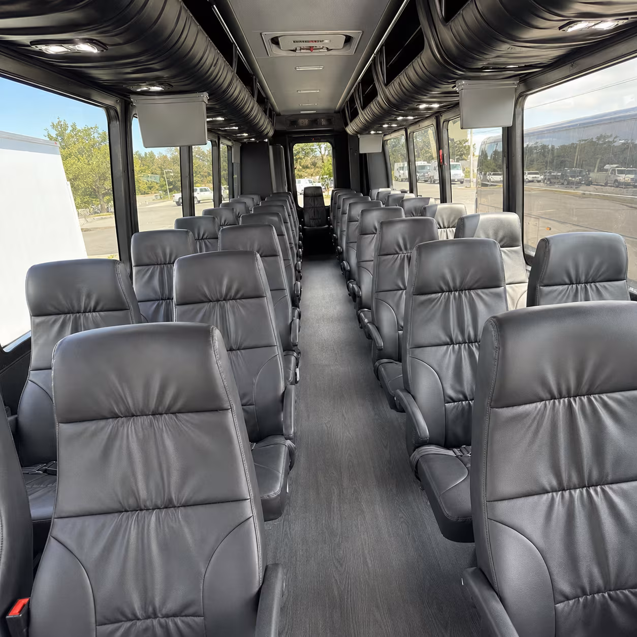 Buffalo School Event Transportation party bus exterior