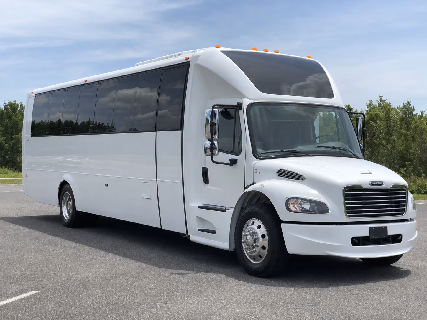 Buffalo Wedding Transportation party bus exterior