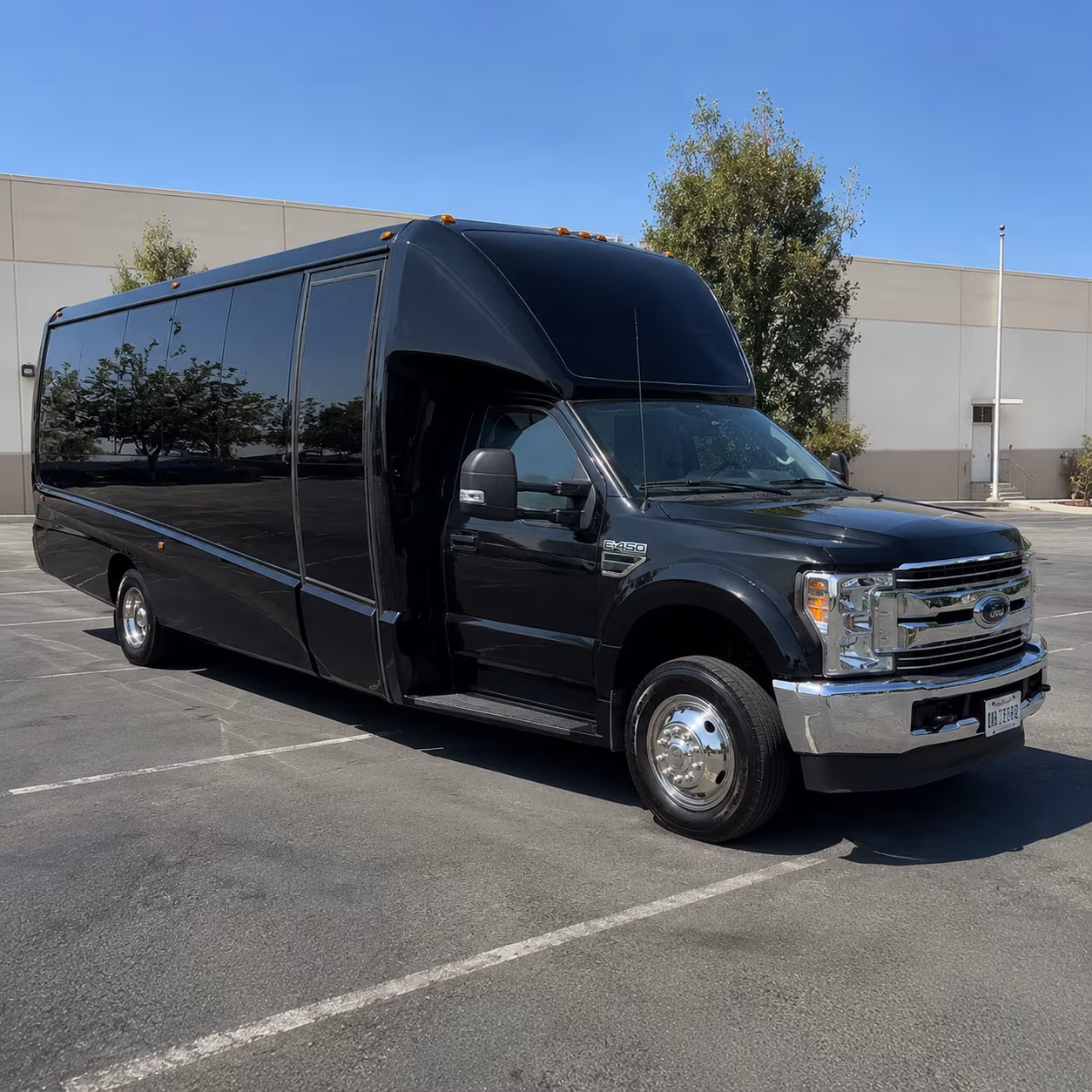 Buffalo Wedding Transportation party bus exterior